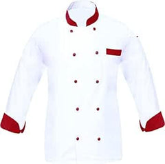 Men's Chef Coat Full Sleeve Jacket Multicolored Exclusive Chef Jacket Size (XS-6XL)