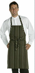 Averill's Sharper Uniforms Striped Bib Apron One Size (Set of 6)
