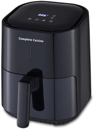 4 QT Digital Air Fryer with Carry Handle Packaging