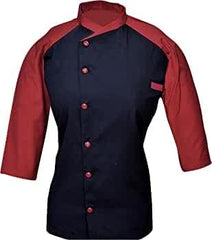 Men's Chef Coat Full Sleeve Jacket Multicolored Exclusive Chef Jacket Size (XS-6XL)