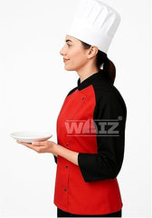 Women’s Tailored Fit Chef Coat – Lightweight, Breathable Kitchen Jacket
