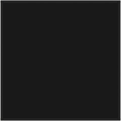 Coffee Table Black Tempered Glass - Modern, Durable Center Table for Living Room, Small Square Coffee Tables Set for Home Spaces