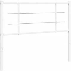 Headboard White Powder-Coated Steel Tall Single Durable355640