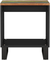 Coffee Table,Cocktail Tea Table,Center Table,Living Room Table,Side Table,Organizer Table,Sofa Table,Display Table,for Living room,Apartments,15.7"x12.2"x18.1" Solid Wood Acacia&Engineered Wood