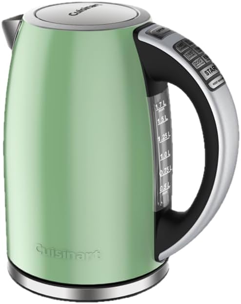 Cuisinart GK-17N Viewpro Cordless Electric Kettle, Silver 1.7 Liter