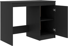 Computer Desk,Writing Desk for Home Office,Minimalist Simple Style Laptop Study Table, Makeup Vanity Console Table,Desk White 39.4"x19.7"x29.9" Engineered Wood