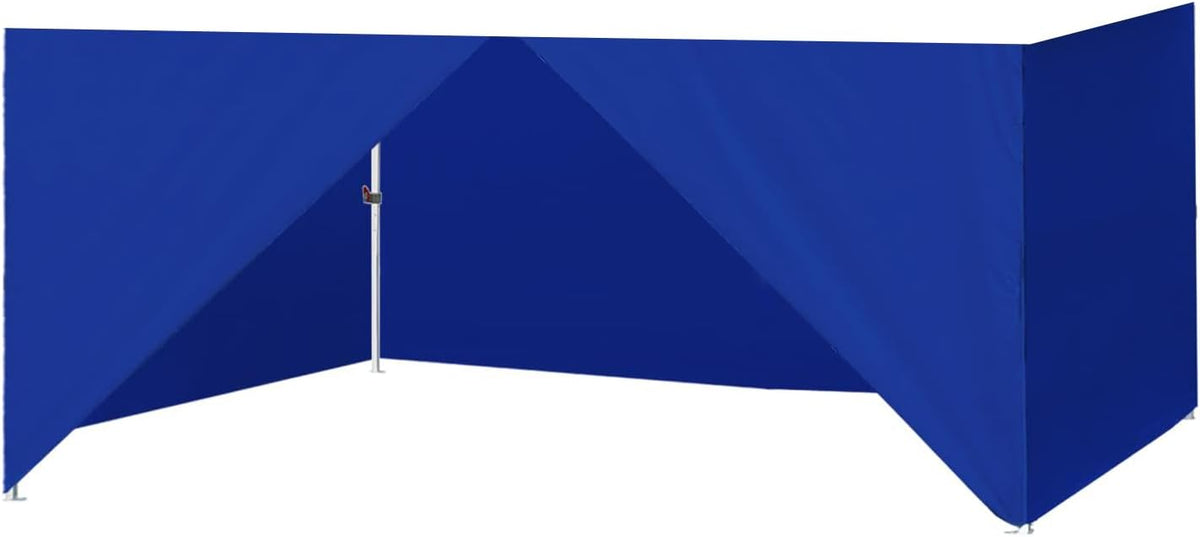 Eurmax USA Full Zippered Walls for 10x20 Easy Pop Up Canopy Tent,4 Walls ONLY(Turquoise)