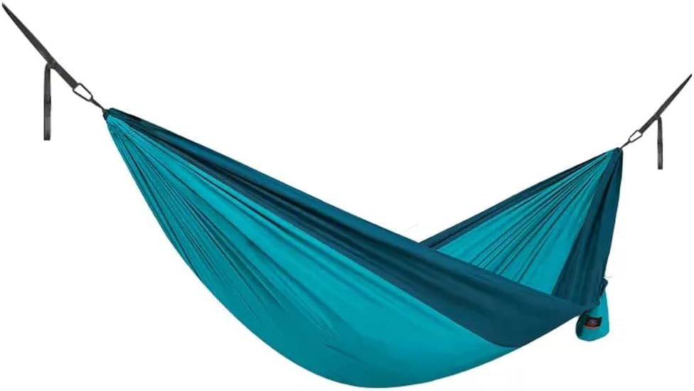 Outdoor Hammock Anti-Rollover Travel Camping Portable Hammock Hanging Chair Outdoor Portable Camping Travel Equipment(Green,290 * 180cm)