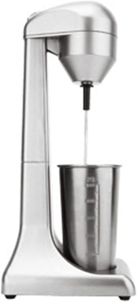 Electric Milk Shaker Maker,180W Commercial Stainless Steel Drink Mixer Machine Smoothie Milk Ice Cream Blender for Kitchen Tea Shops Coffee Shops 110V 650ml 18000RPM (Type 1)