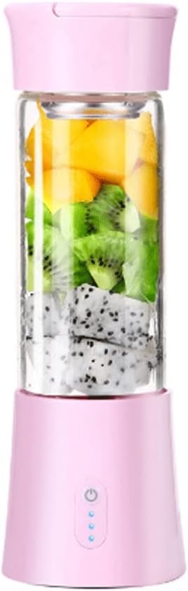 Portable Blender, Smoothies Personal Blender Mini Shakes Juicer Cup USB Rechargeable(White)