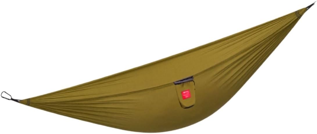 Polyester Hammock with Storage Bag Outdoor Camping Thick Rope Portable Multi-Purpose Tree Hanging Hammock(Blue)