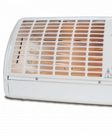 Portable Fan Forced Radiant Heater with Thermostat