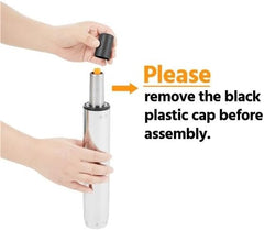 Yaheetech White Desk Chairs with Wheels/Armrests Modern PU Leather Office Chair Midback Adjustable Home Computer Executive Chair 360° Swivel