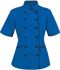 H H C Women's Short Sleeve Chef Coat - Jacket