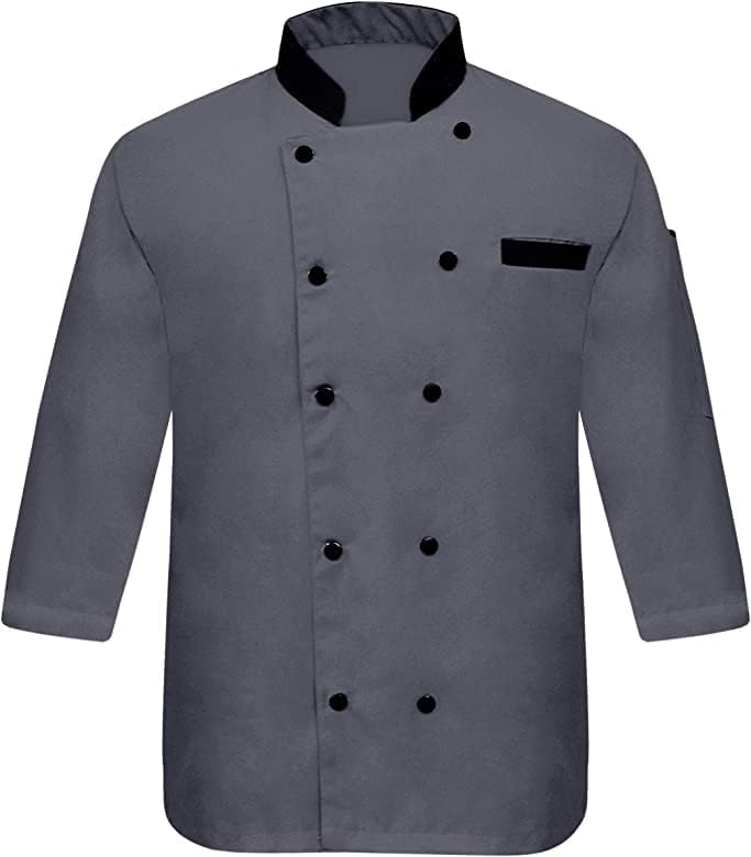 Men's Chef Coat Full Sleeve Jacket Multicolored Exclusive Chef Jacket Size (XS-6XL)