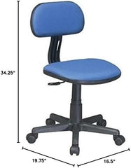 Scranton & Co Task Office Chair in Blue