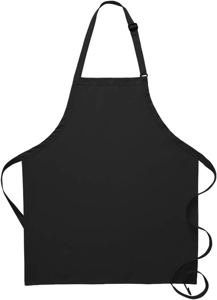 DayStar Apparel No Pocket Bib Apron w/Adjustable Neck - Style #210
