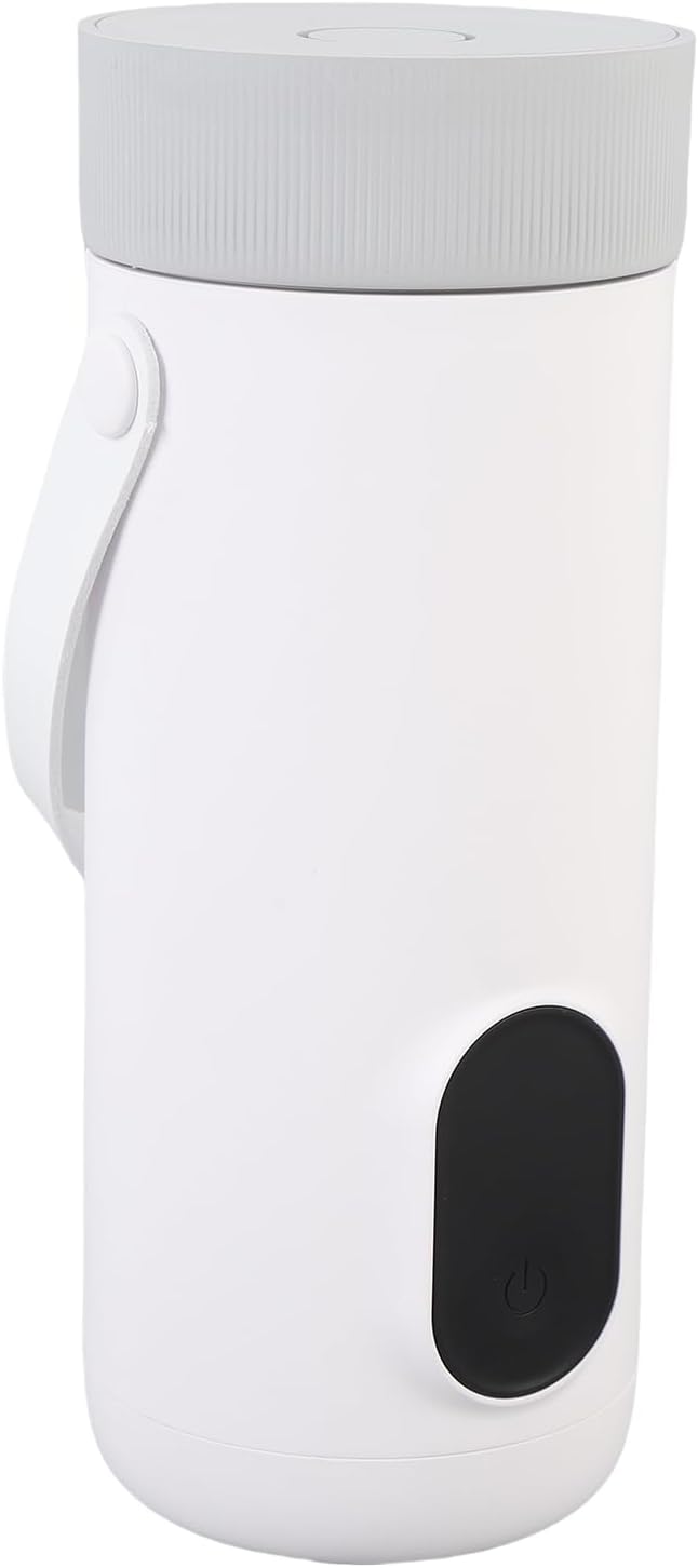 Zopsc Electric Kettle, Portable Water Heater with 10 Minute Boiling, 12H Temperature Retention, 27000mAh Battery, 350ml Stainless Steel, Cordless for Camping Hiking Travel