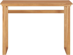 Desk, Computer Desks Study Tables Writing Desk Work Table for Home Bedroom Office Indoor 39.4"x17.7"x29.5" Solid Teak Wood