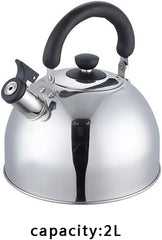 Kettle Stainless Steel Large-Capacity Kettle Suitable for Induction Cooker Comes with Whistle Kettle Office Kitchen Kettle Electric Kettle