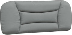 Headboard Cushion Light Gray Luxury Headboard and Footboard Upholstered Bed Accessories Upholstered Footboards for Bedroom 39.4" Fabric
