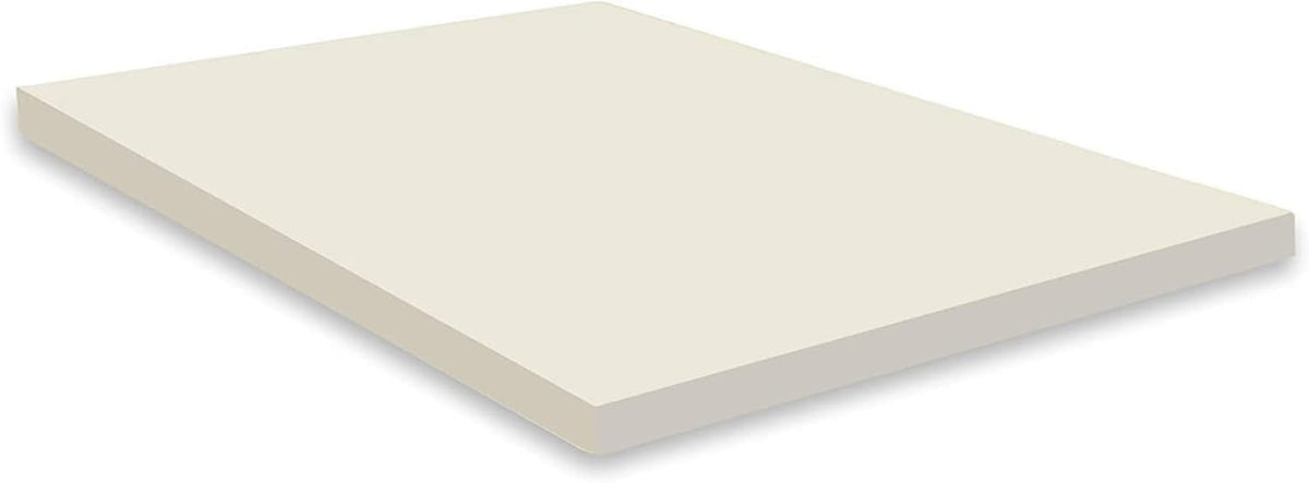 Cool Gel Foam Topper, Adds Comfort to Mattress, Full Size, Yellow
