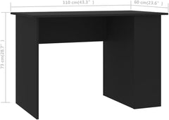Modern White Corner Desk for Home Office Compact Computer Table with Storage Shelves Small Writing Desk for Bedroom