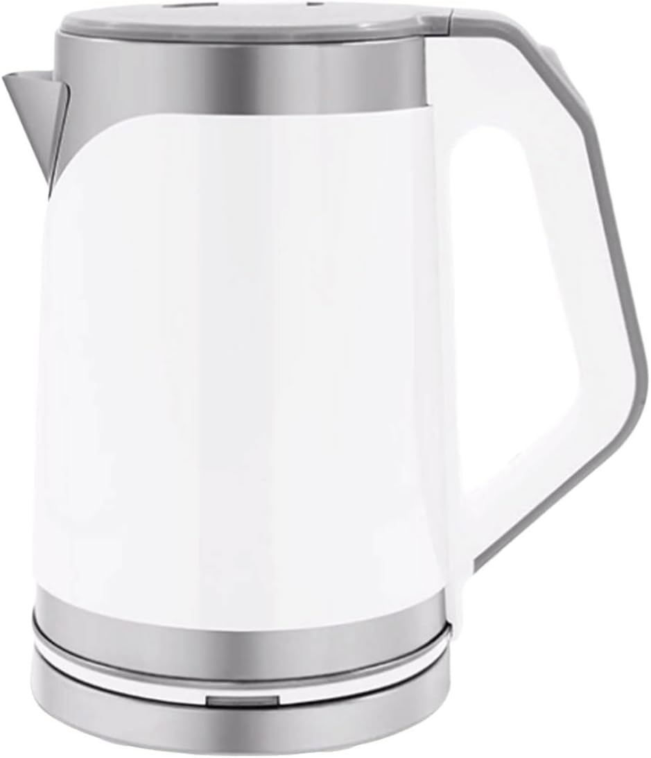 Stainless Steel Electric Kettle Large Capacity High Power Multifunctional Dormitory Automatic Power-Off Electric Kettle(White)