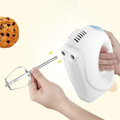 Hand Mixer with 5-Speed Electric Handheld Mixer with Turbo and Easy Eject Button White 190 * 170 * 82mm fine