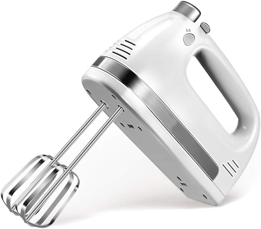 Egg Beater- Hand Mixer, Classic Stainless Steel Mixer Power Electric Mixer with Turbo and Easy Eject Button fine