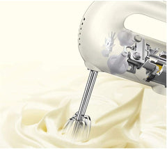 Egg Beater- Speed Electric Hand Mixer Handheld Mixers Beaters with Hooks Attachments, Turbo Button fine