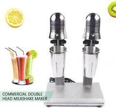 Electric Milkshake Maker 110V Single Head Milkshake Maker Machine 18000RMP Commercial Stainless Steel Milk Shake Machine Speed Adjustable Drink Mixer Used To Make Smoothies Milk Foam 180W