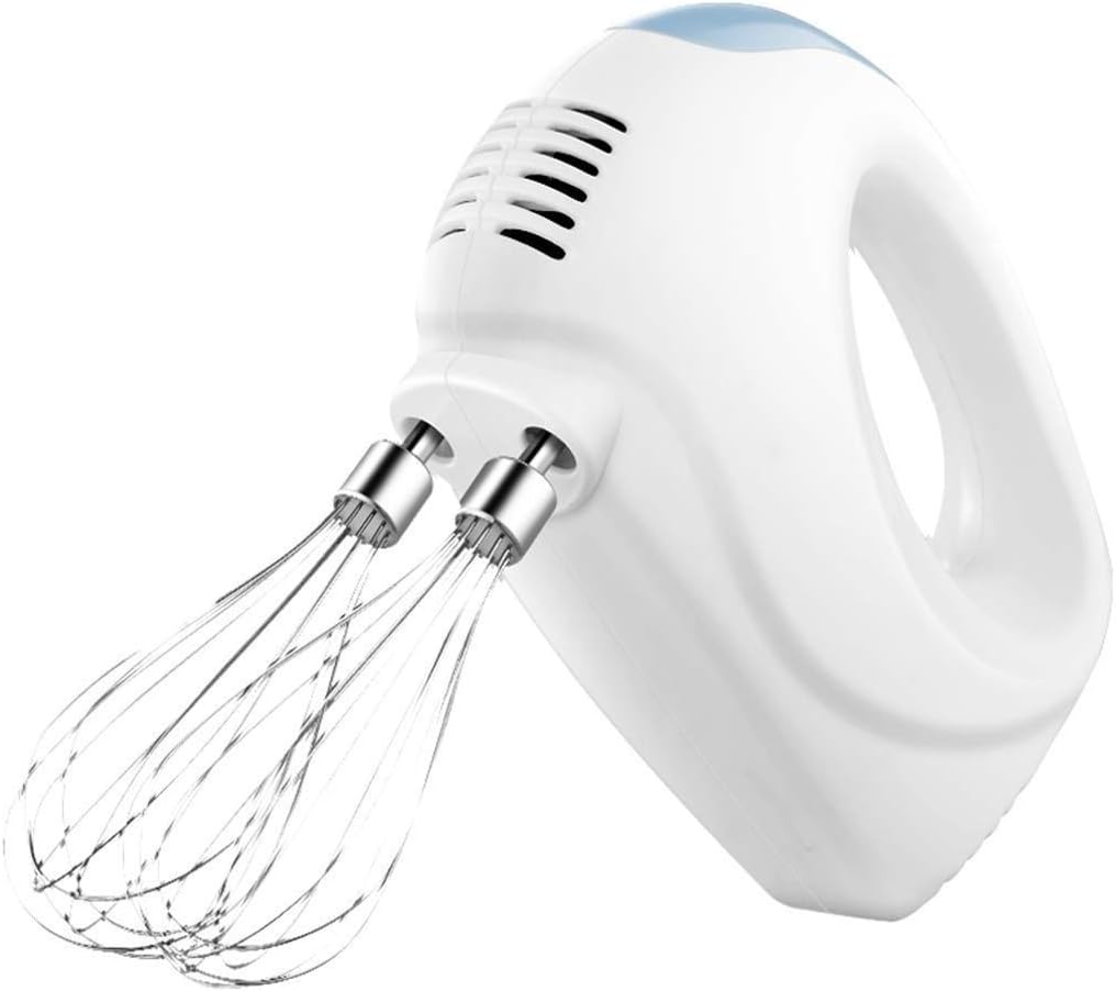 Hand Mixer with 5-Speed Electric Handheld Mixer with Turbo and Easy Eject Button White 190 * 170 * 82mm fine