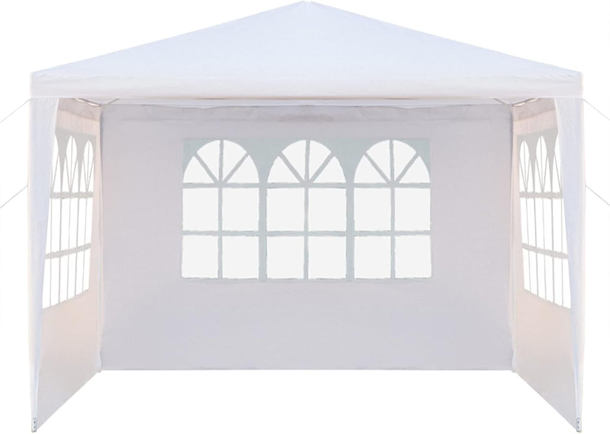 10 x 10 Outdoor Canopy Tent for Parties, Beach Tent Commercial Instant Canopies Shelter for Wedding, Beach, Party, Picnic, BBQ Events