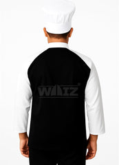 Premium Men’s Executive Chef Coat – single Breasted Poly Cotton Blend – Long Sleeve Professional Kitchen Jacket