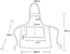 Aprons With Pockets Bib Aprons With Pockets Adjustable Kitchen Cooking Chef Apron For Women And Men White Apron