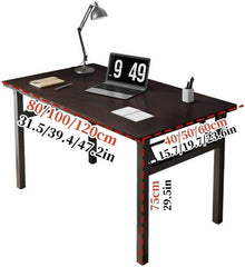 Folding Computer Desk, No Assembly Writing Table for Small Spaces, Portable Study & Laptop Desk, Functional Home Office Desks for Home Office Outdoor(White,80 * 60cm)