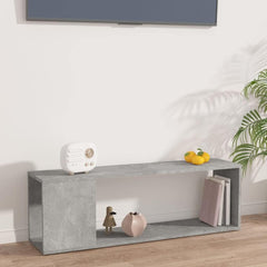 vidaXL Artisan Oak TV Cabinet in Engineered Wood 39.4X9.4X12.6 in Spacious Storage Modern Design for Living Room Bedroom Ideal Entertainment Center Stand Media Furniture Rectangular Unit