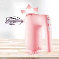 Hand Mixer Electric 5 Speed Mode, Hand Held Mixer with Turbo Button Steel Attachments fine