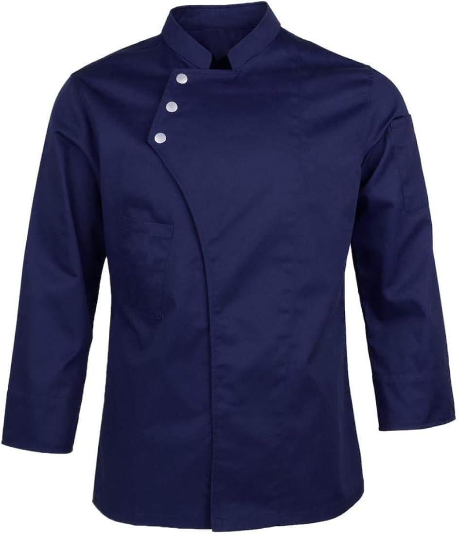 MIRISHQ) "Unisex Multi-Color Chef Jacket P3-01 Chef Coat (XS-6XL)