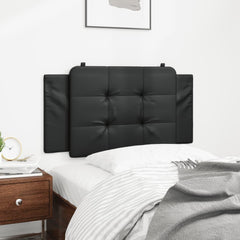 Contemporary Headboard Dorm Bed headboard Easy Assembly Headboard Cushion Black 39.4" Faux LeatherSuitable for Bedroom, Lounge, Study