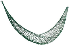 Backyard Patio Hammocks Outdoor Supplies 9-Strand Nylon Rope Hammock Portable Camping Leisure Mesh Hammock Swing Rope Hammock Camping Essentials