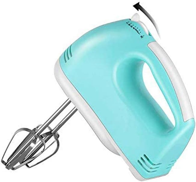 7 Speed Electric Handheld Mixers, High-Speed Electric Whisk Mixer Lightweight Electric Hand Mixer Stainless Steel Whisk fine