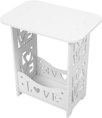 Bed Room Side Table Mini Dressing Table Modern Nightstand for Living Room for Sofa Ample Storage