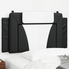 Enhance Comfort and Style with Faux Leather Headboard Cushion, Soft Foam Filling, Easy Installation, Black and White 39.4"