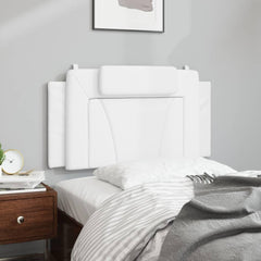Headboard Cushion White 39.4" Faux Leather,Premier Faux Leather Headboard Cushion for Enhanced Comfort and Style in Any Bedroom Bed Headboards, Bed Footboards