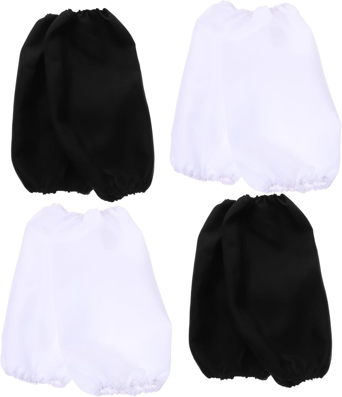 Zerodeko 4 Pairs Reusable Kitchen Arm Sleeves Oil Oversleeves for Cooking and Cleaning Protective Covers for Home Oversleeves