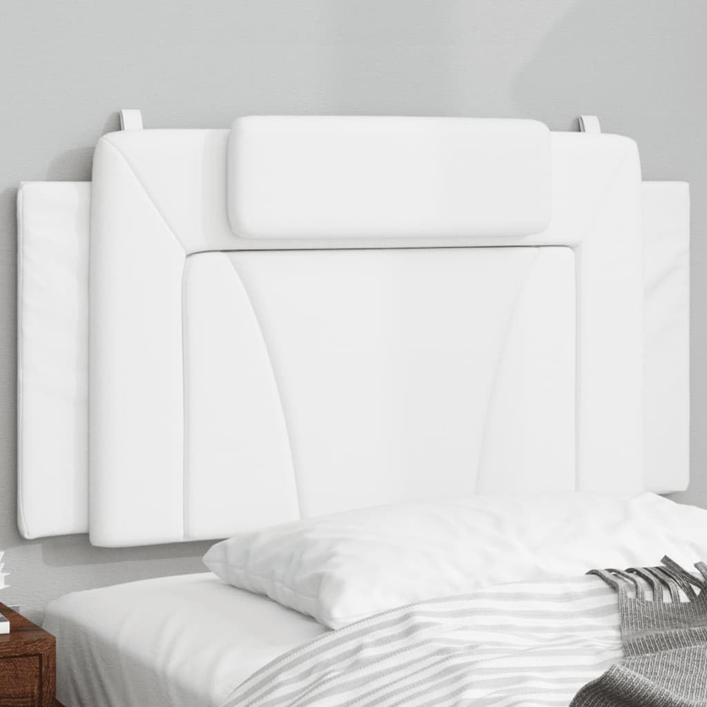 Headboard Cushion White 39.4" Faux Leather,Premium Headboard Cushion Enhanced Comfort and Style for Any Bed Frame Bed Headboards, Bed Footboards