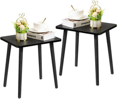 FORAOFUR Side Table, Small End Table Accent Table Living Room Bedroom Balcony Office, Modern Side Table Bedside Table Home Decor, Easy Assembly