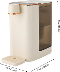 Electric Kettles, 1600W Instant Hot Water Dispenser Countertop Water Boiler, Water Warmer for Hot & Cold Drink Tea Coffee, 0.8Gal Water Tank Capacity, Adjustable 5 Temperatures